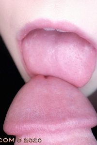 Close up blowjob from Amateur Allure