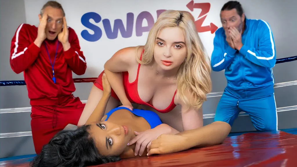 Lexi Lore & Ameena Green at Swappz in Lean Mean Fucking Machines