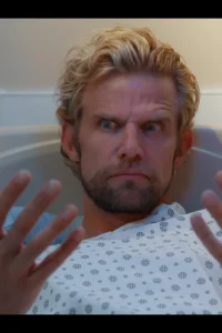 He wakes up next day in the hospital