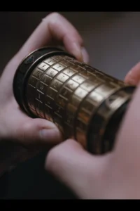 She tries to open it