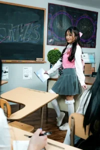Jade Kimiko does bad things at school