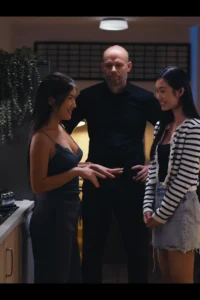 Her coworker Lucy Mochi has just arrived