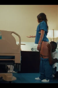 Eating out the nurses ass