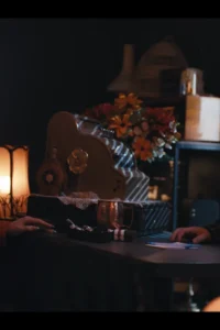 Fanta Sie enters the antique store